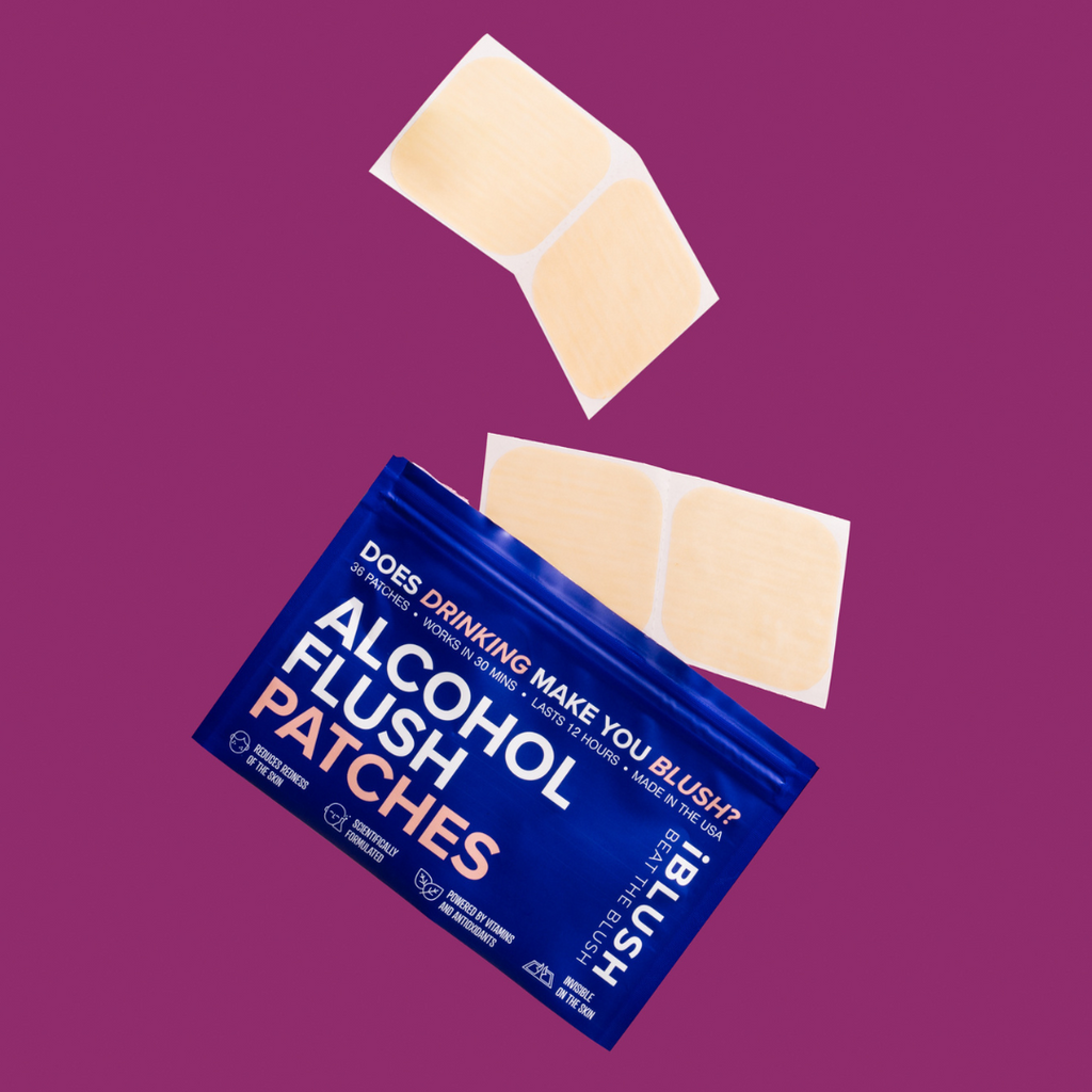 iBlush Patches by iBlush - Discreet alcohol flush reduction patches for easy use.